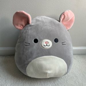 OFFICIAL SQUISHMALLOW MOUSE - 12INCH GRAY MOUSE